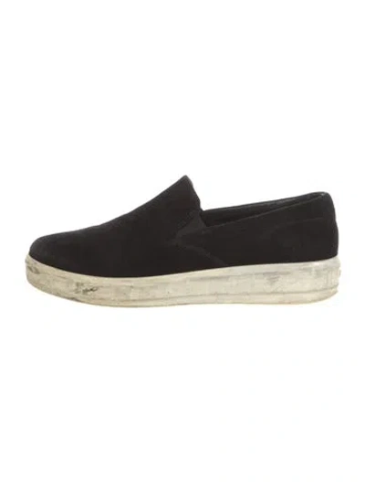 Pre-owned Prada Vintage Late 2000's - Early 2010's Espadrilles In Black