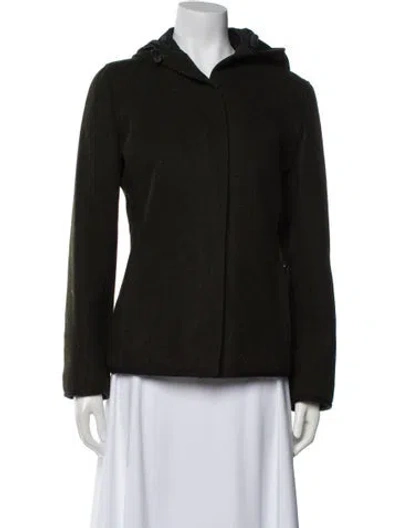 Pre-owned Prada Vintage Late 2000's - Early 2010's Jacket In Green