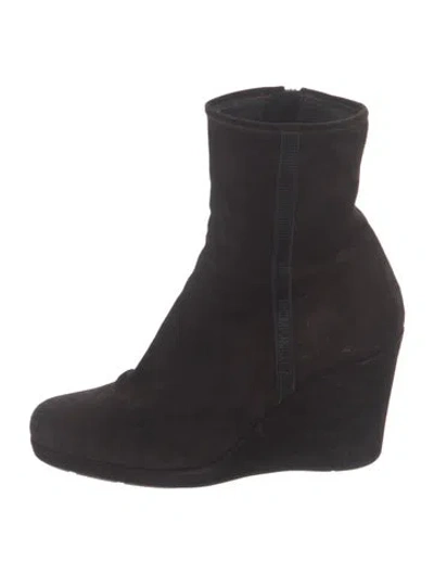 Pre-owned Prada Vintage Late 2000's - Early 2010's Sock Boots In Brown