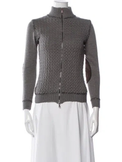 Pre-owned Prada Vintage Late 2000's - Early 2010's Sweater In Gray