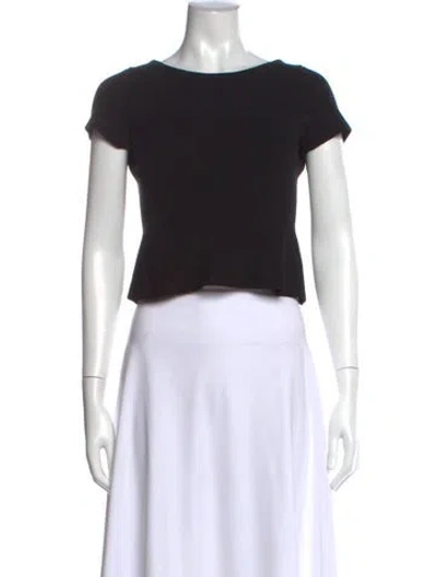 Pre-owned Prada Vintage Late 2000's - Early 2010's Top In Black