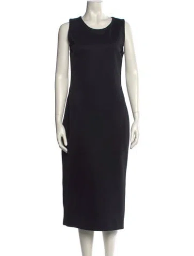 Pre-owned Prada Vintage Long Dress In Black