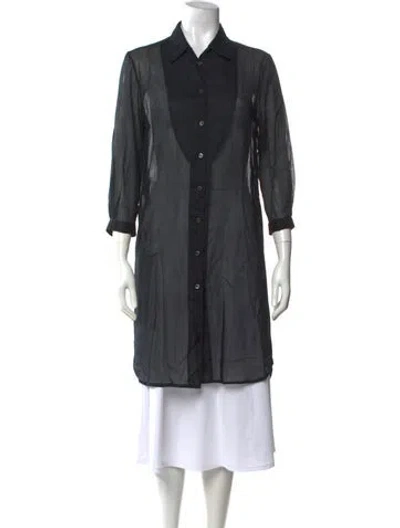 Pre-owned Prada Vintage Long Dress In Black