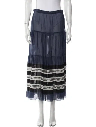 Pre-owned Prada Vintage Long Skirt In Multi