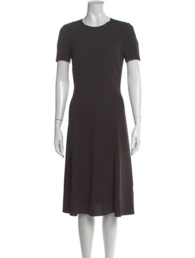 Pre-owned Prada Vintage Midi Length Dress In Grey