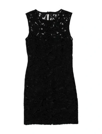 Pre-owned Prada Vintage Mini Dress In Blac