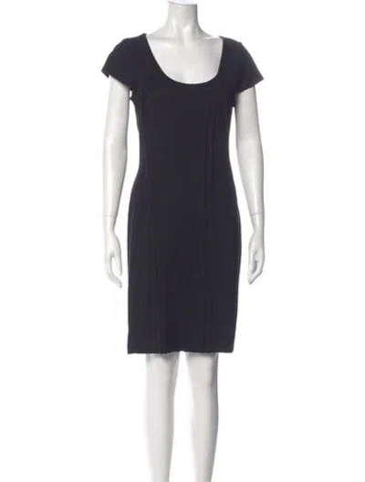 Pre-owned Prada Vintage Mini Dress In Black