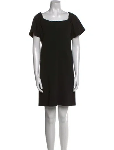 Pre-owned Prada Vintage Mini Dress In Black