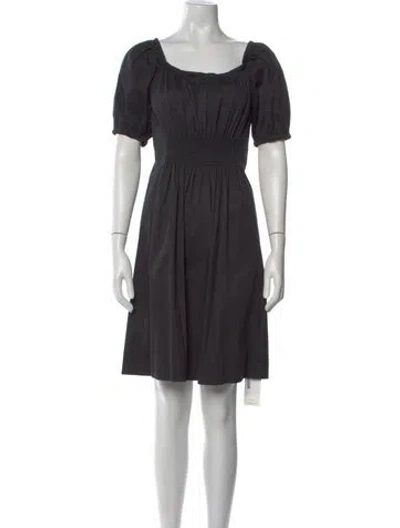 Pre-owned Prada Vintage Mini Dress In Black