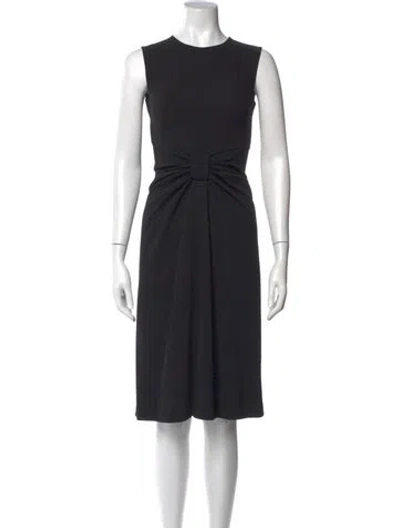 Pre-owned Prada Vintage Mini Dress In Black
