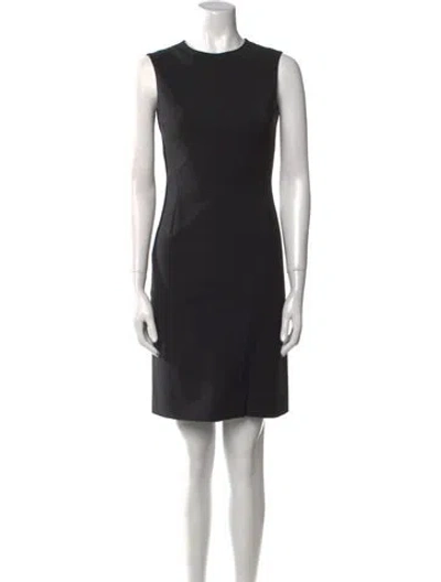 Pre-owned Prada Vintage Mini Dress In Black