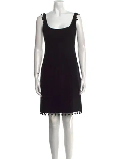 Pre-owned Prada Vintage Mini Dress In Black