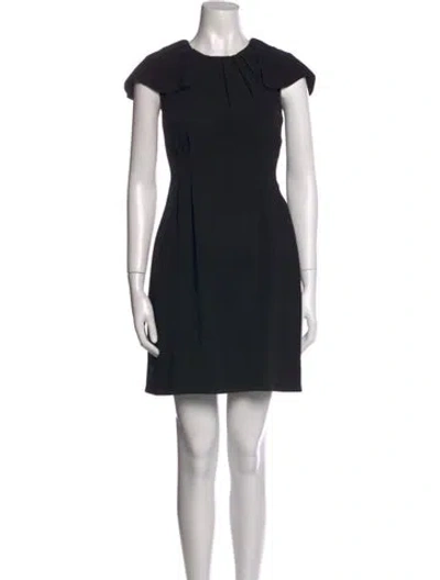 Pre-owned Prada Vintage Mini Dress In Black