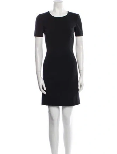 Pre-owned Prada Vintage Mini Dress In Black