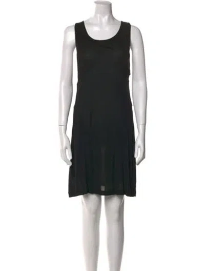 Pre-owned Prada Vintage Mini Dress In Black