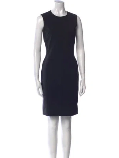 Pre-owned Prada Vintage Mini Dress In Black