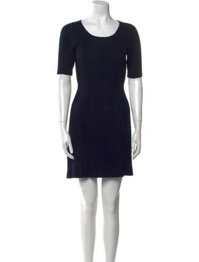 Pre-owned Prada Vintage Mini Dress In Black
