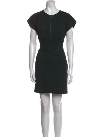 Pre-owned Prada Vintage Mini Dress In Black