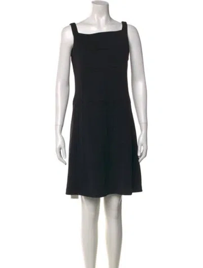 Pre-owned Prada Vintage Mini Dress In Black