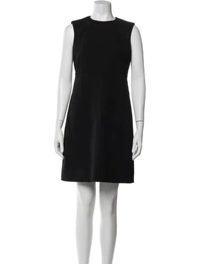 Pre-owned Prada Vintage Mini Dress In Black