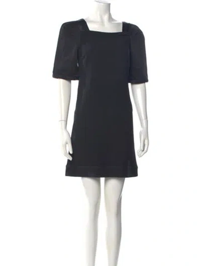 Pre-owned Prada Vintage Mini Dress In Black