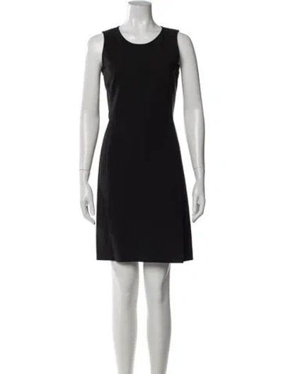 Pre-owned Prada Vintage Mini Dress In Black