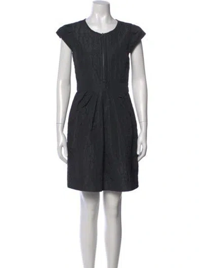 Pre-owned Prada Vintage Mini Dress In Black