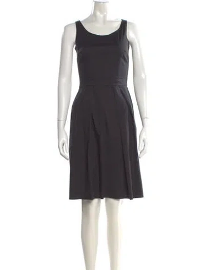 Pre-owned Prada Vintage Mini Dress In Black