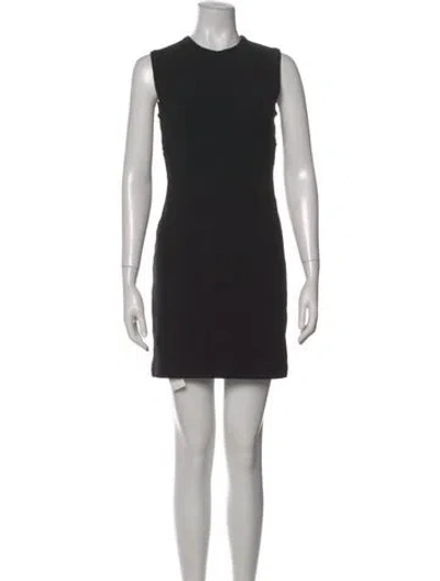 Pre-owned Prada Vintage Mini Dress In Black