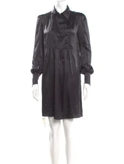 Pre-owned Prada Vintage Mini Dress In Black
