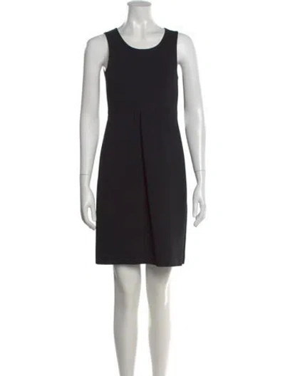Pre-owned Prada Vintage Mini Dress In Black