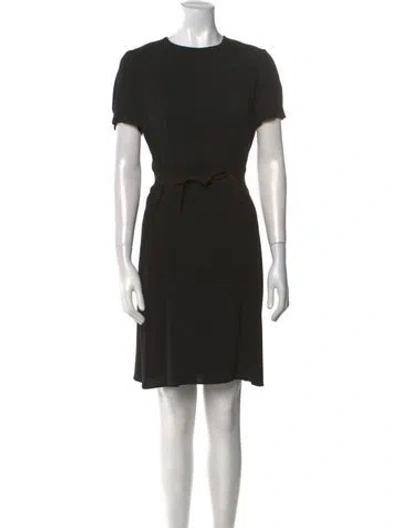 Pre-owned Prada Vintage Mini Dress In Black