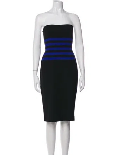 Pre-owned Prada Vintage Mini Dress In Black
