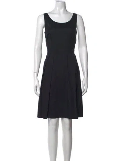 Pre-owned Prada Vintage Mini Dress In Black