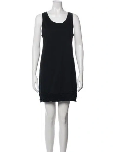 Pre-owned Prada Vintage Mini Dress In Black