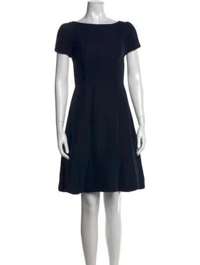 Pre-owned Prada Vintage Mini Dress In Black