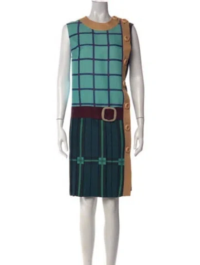 Pre-owned Prada Vintage Mini Dress In Black