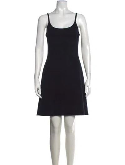 Pre-owned Prada Vintage Mini Dress In Black