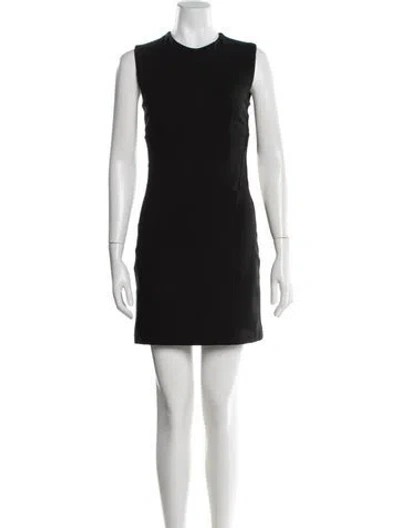 Pre-owned Prada Vintage Mini Dress In Black