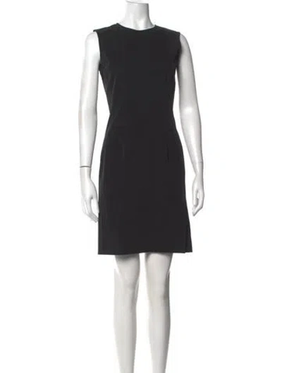 Pre-owned Prada Vintage Mini Dress In Black