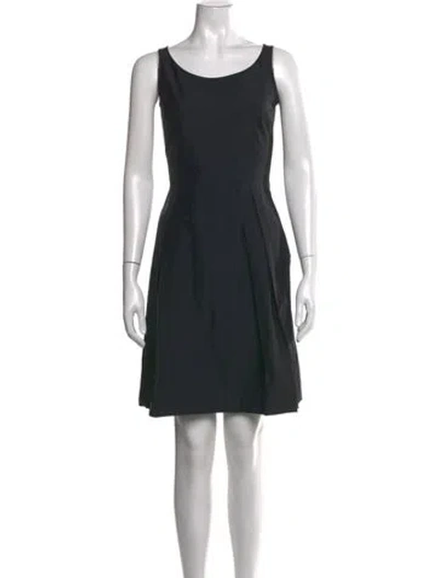 Pre-owned Prada Vintage Mini Dress In Black