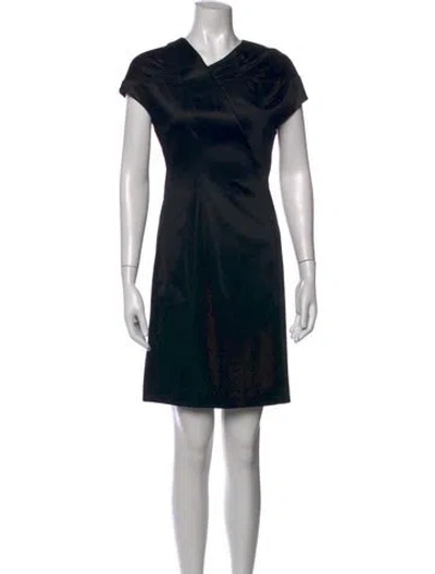 Pre-owned Prada Vintage Mini Dress In Black