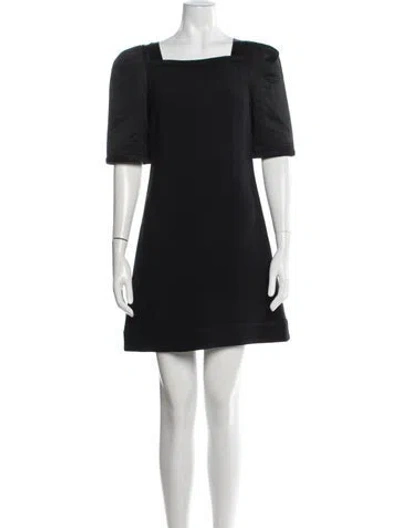 Pre-owned Prada Vintage Mini Dress In Black