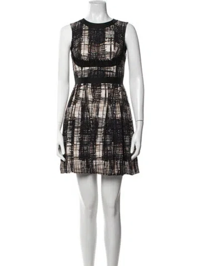Pre-owned Prada Vintage Mini Dress In Black