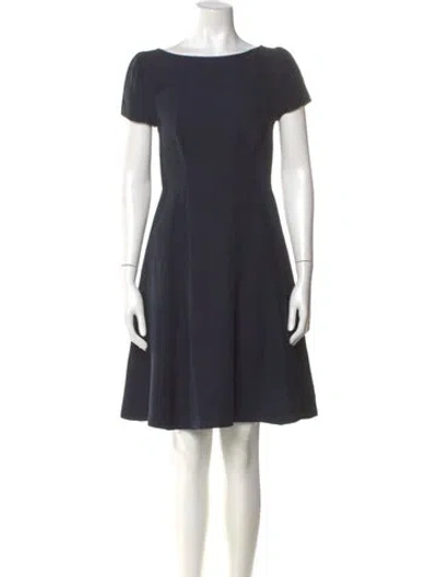 Pre-owned Prada Vintage Mini Dress In Blue