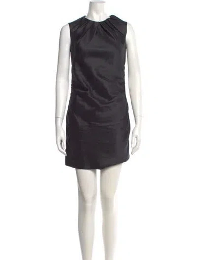 Pre-owned Prada Vintage Mini Dress In Blue