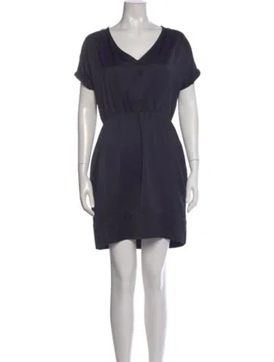 Pre-owned Prada Vintage Mini Dress In Blue