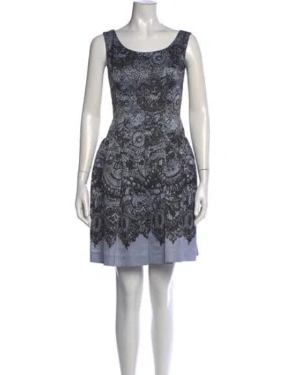 Pre-owned Prada Vintage Mini Dress In Blue