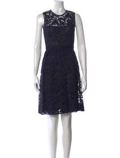 Pre-owned Prada Vintage Mini Dress In Blue