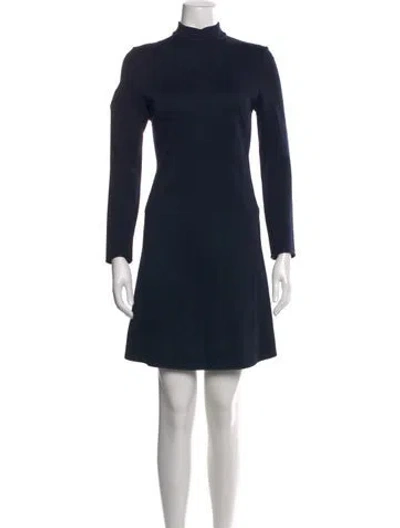 Pre-owned Prada Vintage Mini Dress In Blue